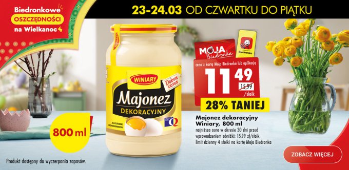 promocja na majonez